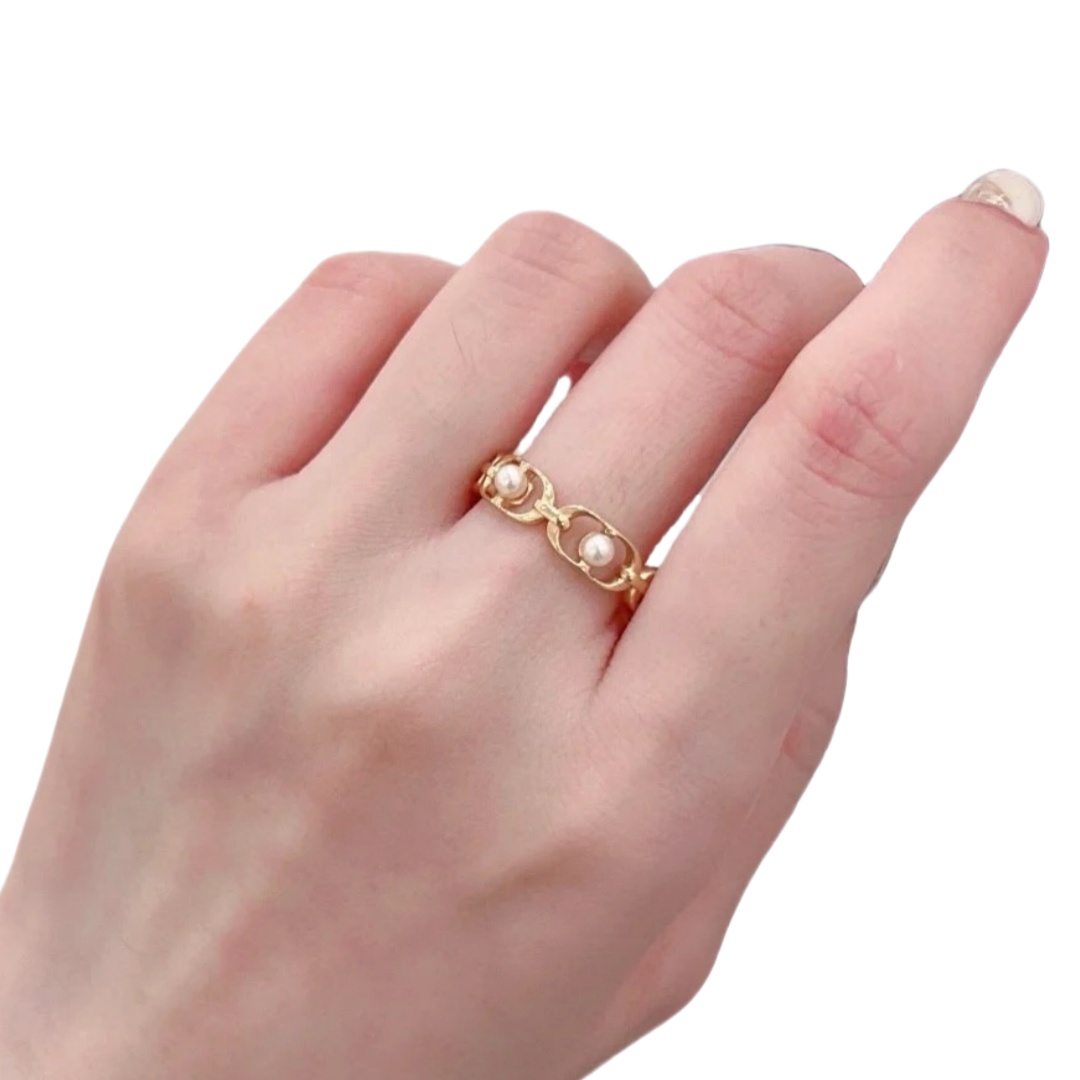 CDR035 Dior 30 Montaigne Jolie Ring - ccjewelryacc