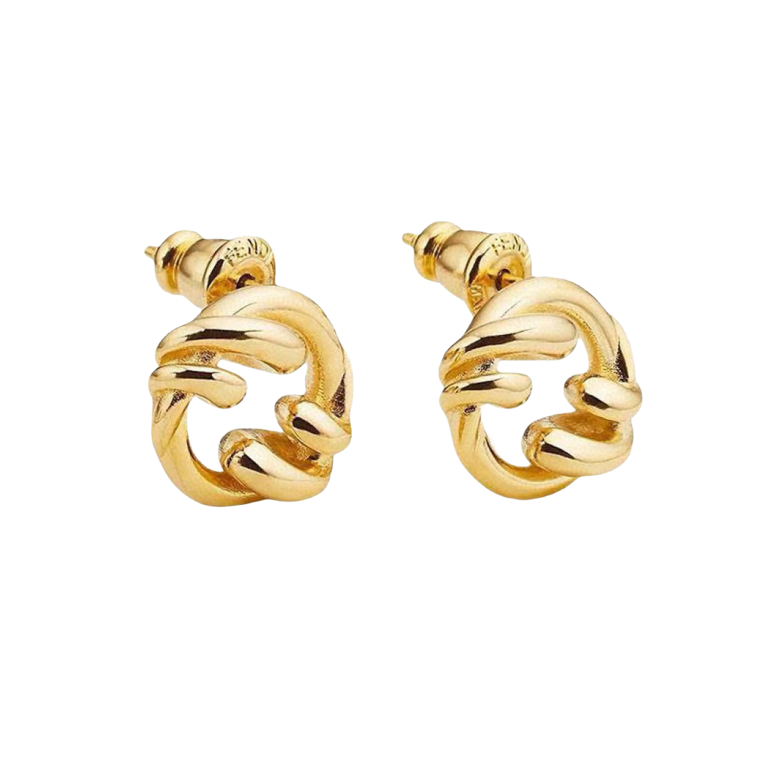 FDE018 FENDI Filo Drop Earrings - ccjewelryacc