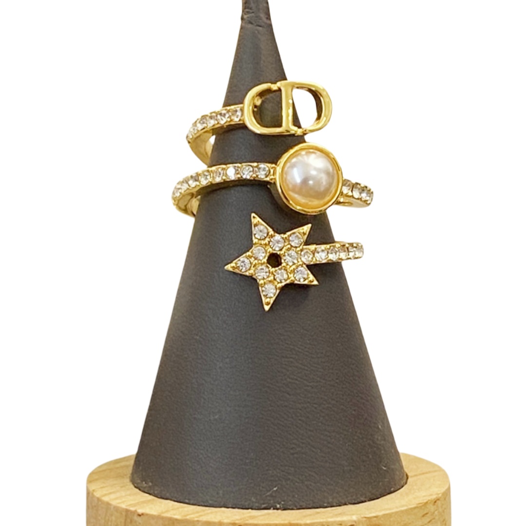 CDR033 Dior star ring - ccjewelryacc