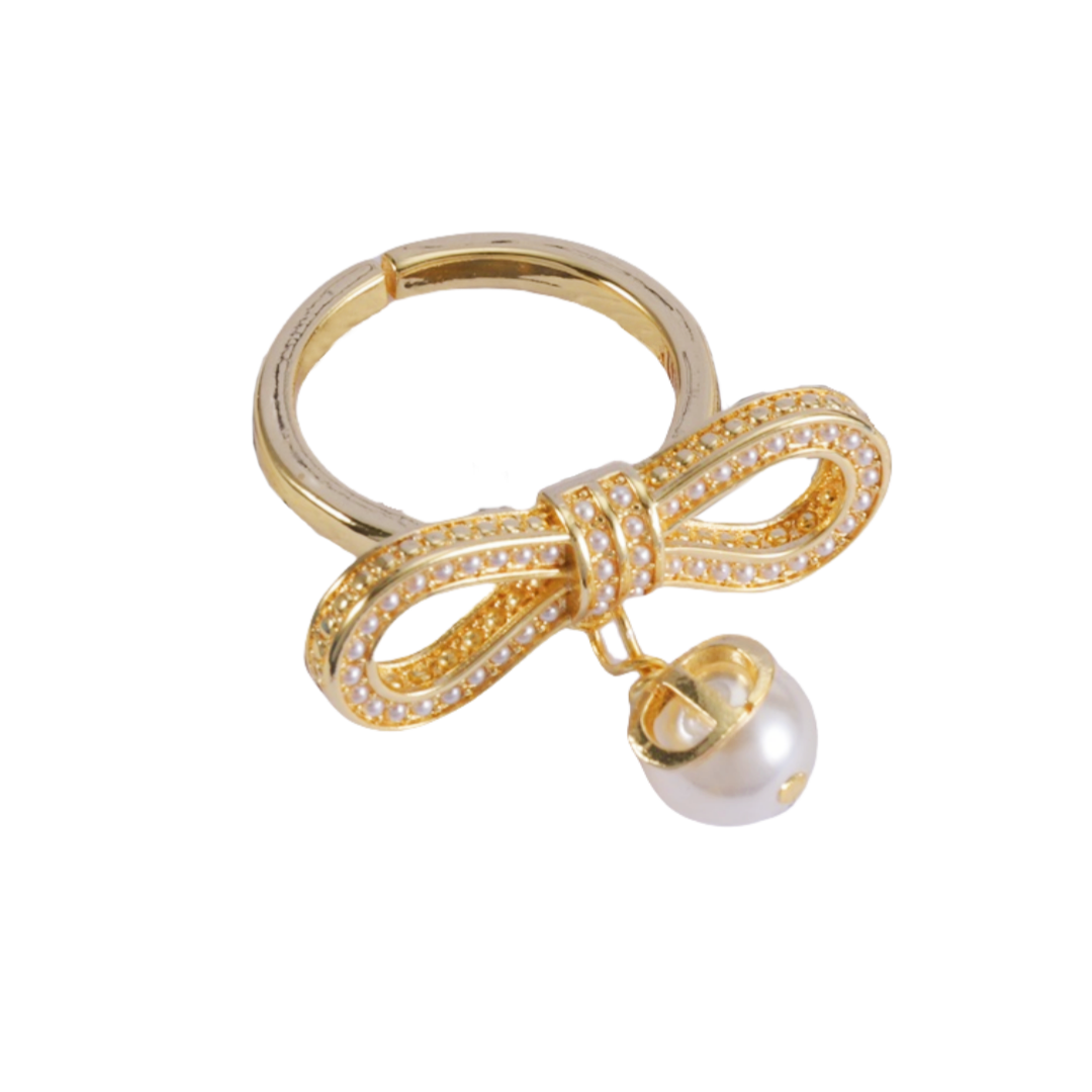 CDR017 Dior bow ring - ccjewelryacc