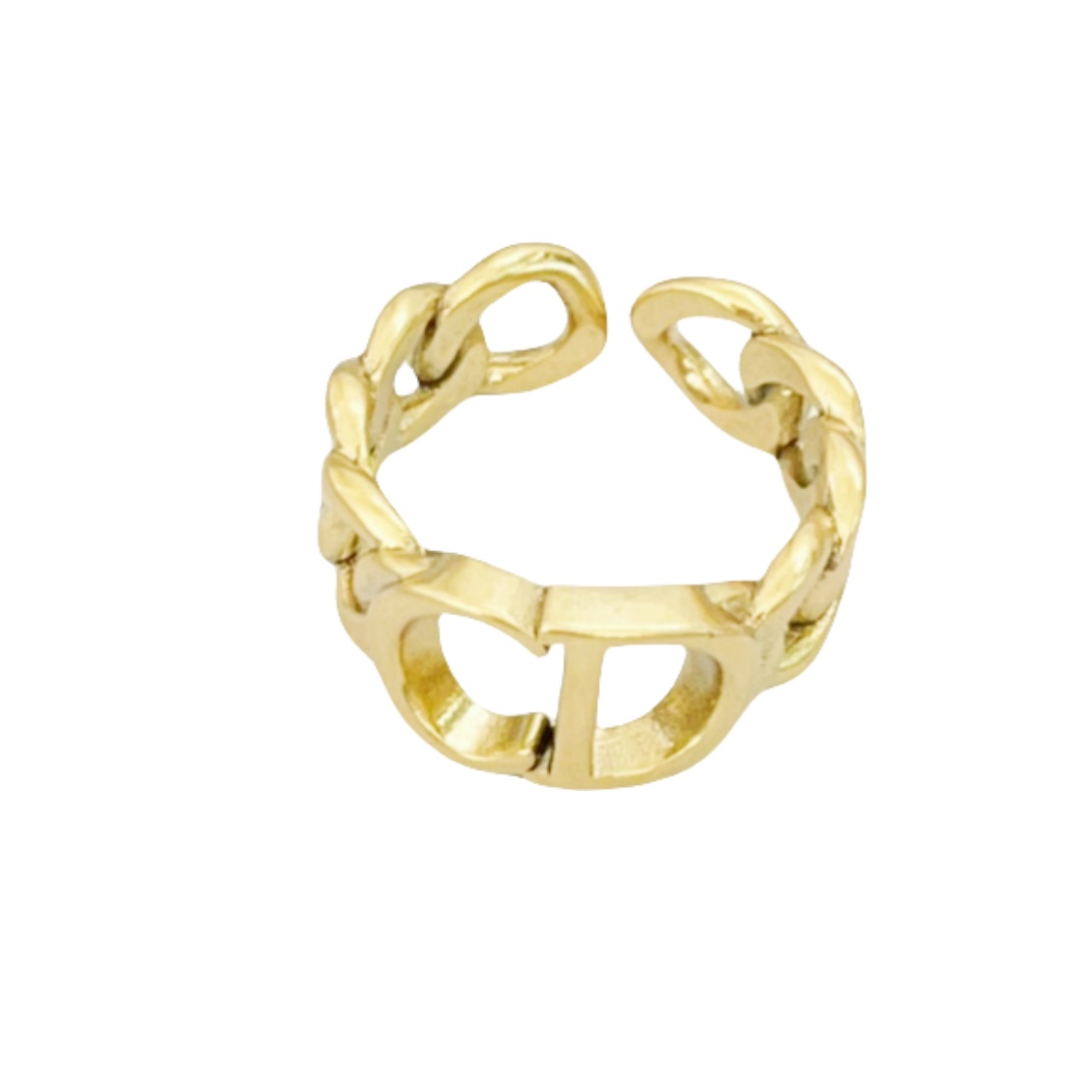 CDR006 CD chain ring - ccjewelryacc