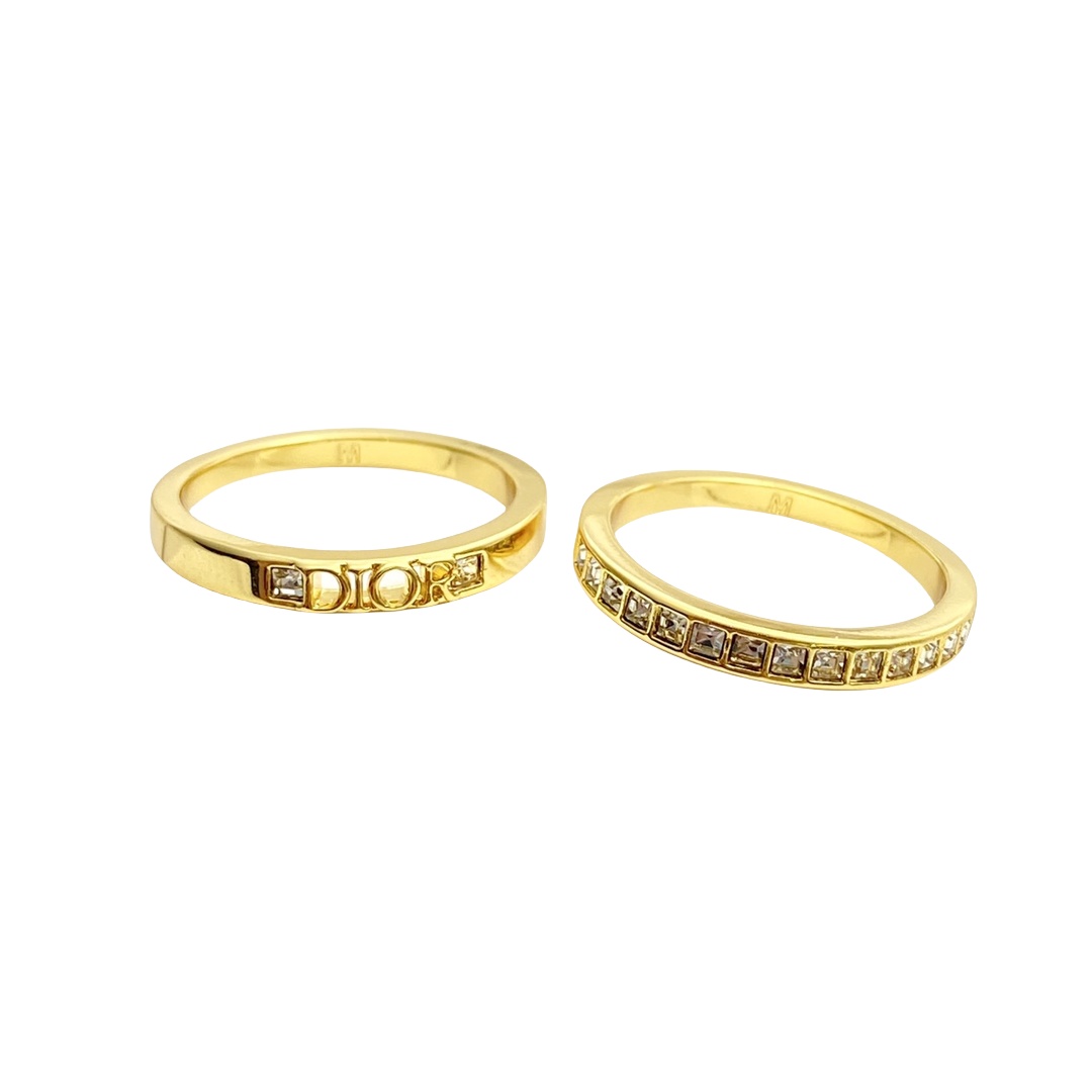 CDR030 Dior stackable rings - ccjewelryacc