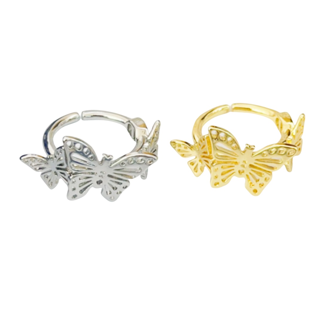 CDR015 Dior butterfly ring - ccjewelryacc