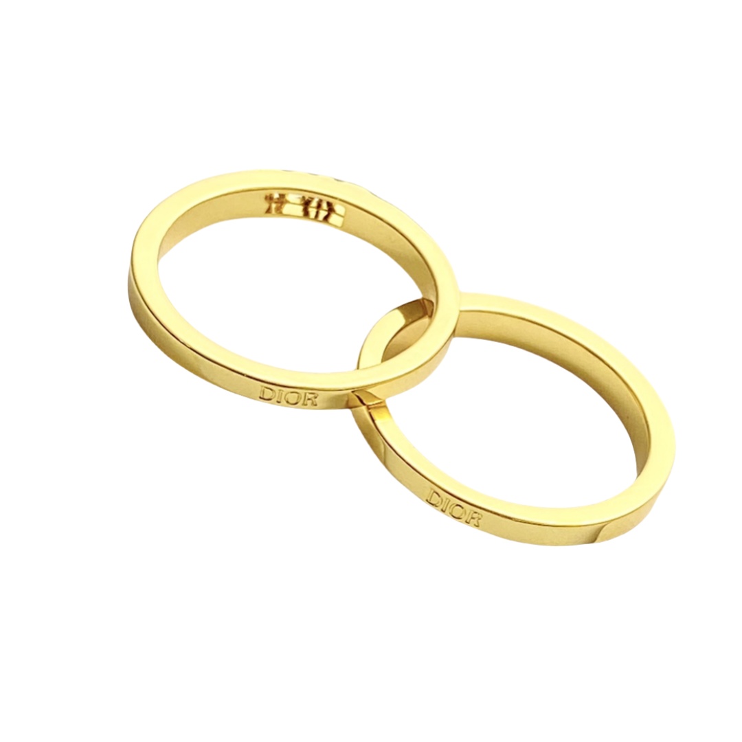CDR030 Dior stackable rings - ccjewelryacc