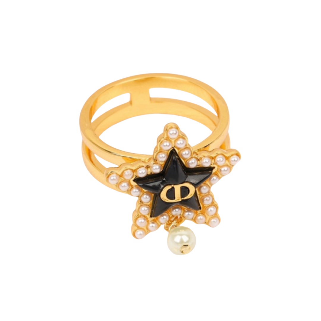 CDR024 Dior star ring - ccjewelryacc