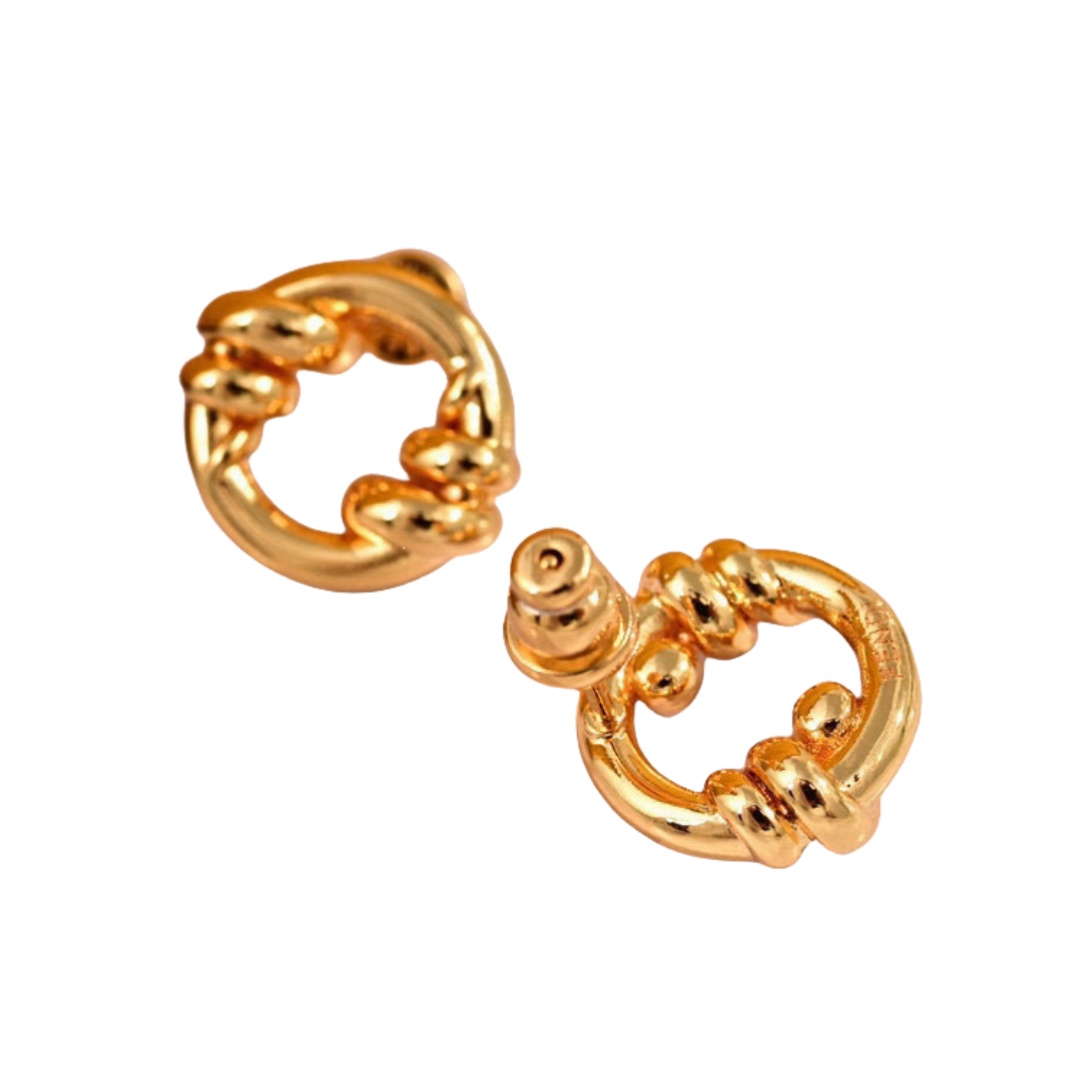 FDE018 FENDI Filo Drop Earrings - ccjewelryacc