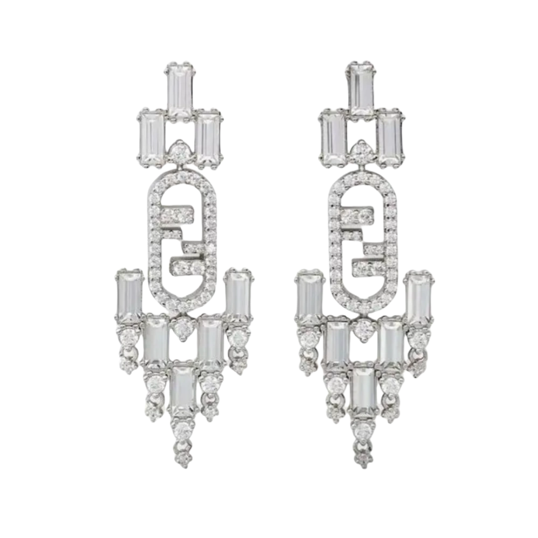 FDE089 Fendi tassels earrings - ccjewelryacc