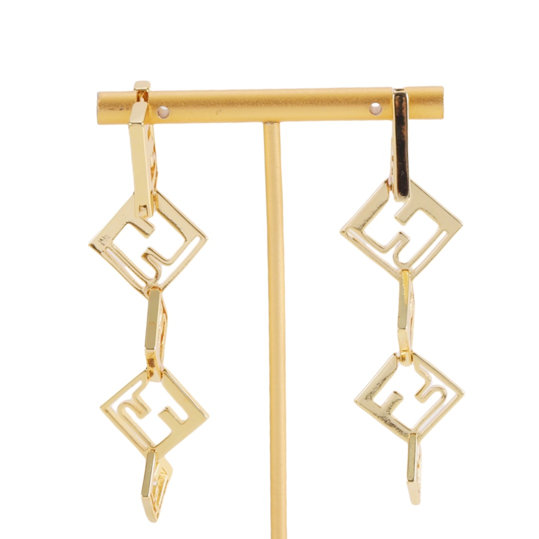 FDE029 Fendi Forever earrings - ccjewelryacc