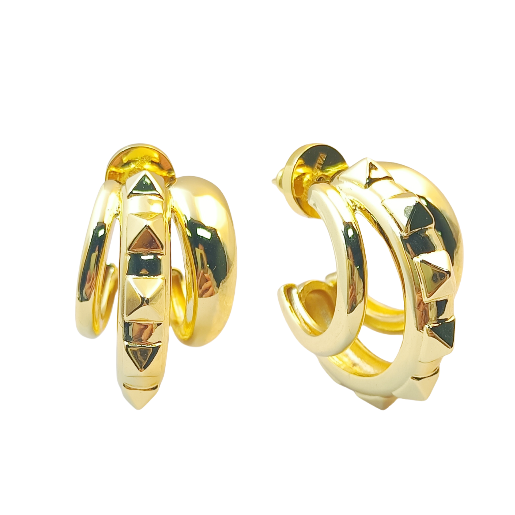 VTE123 V Rockstud earrings - ccjewelryacc