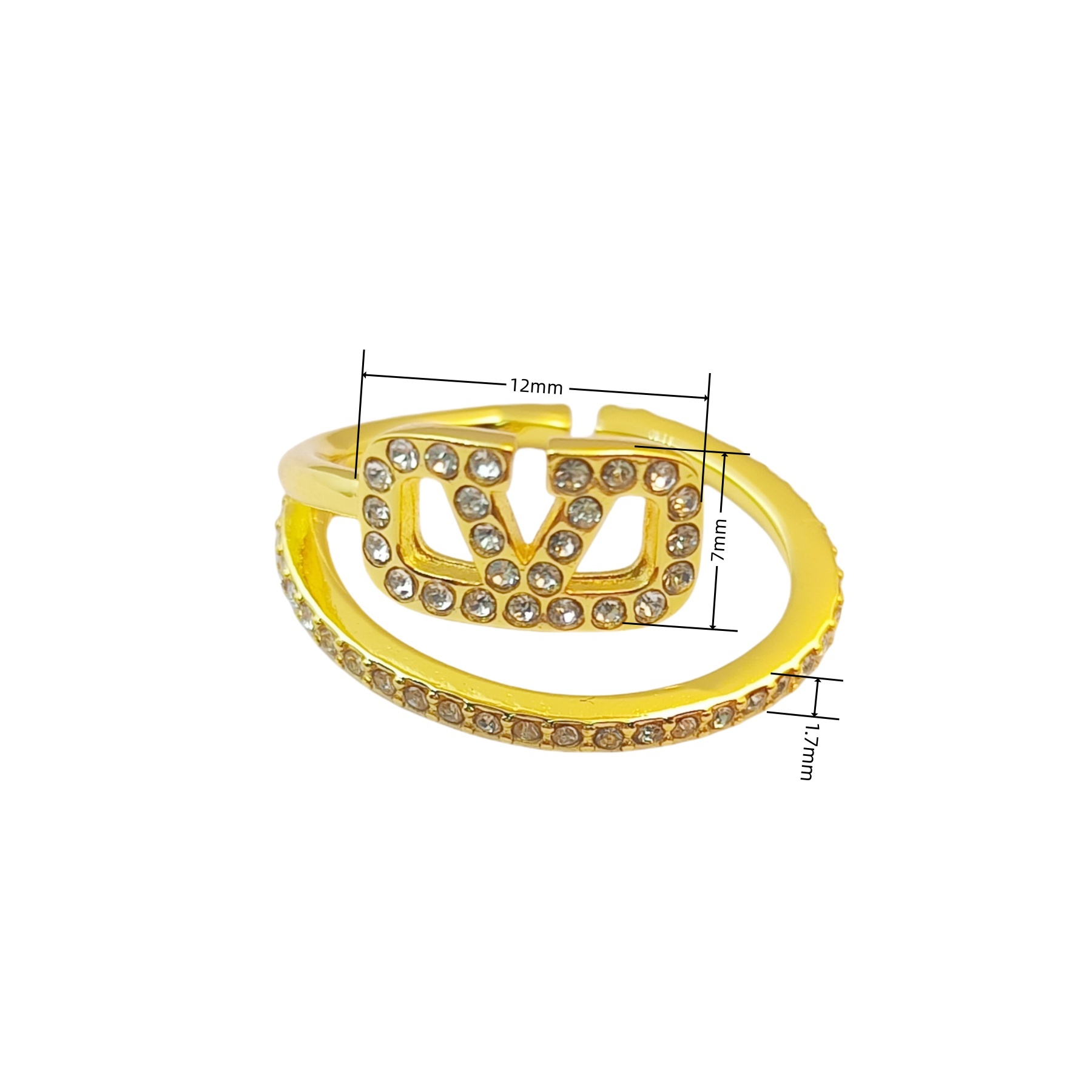 VTR004 valentino ring womens - ccjewelryacc