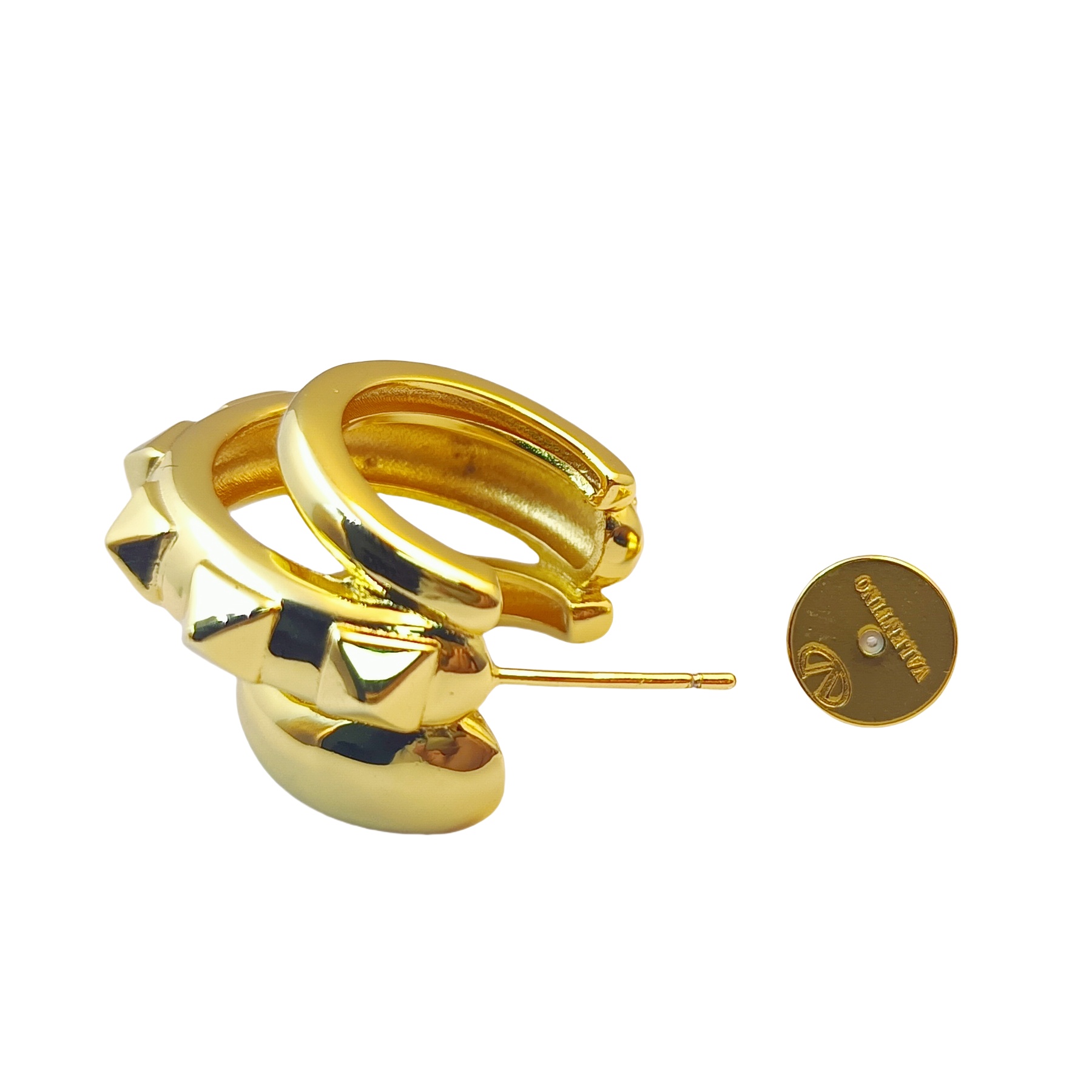 VTE123 V Rockstud earrings - ccjewelryacc