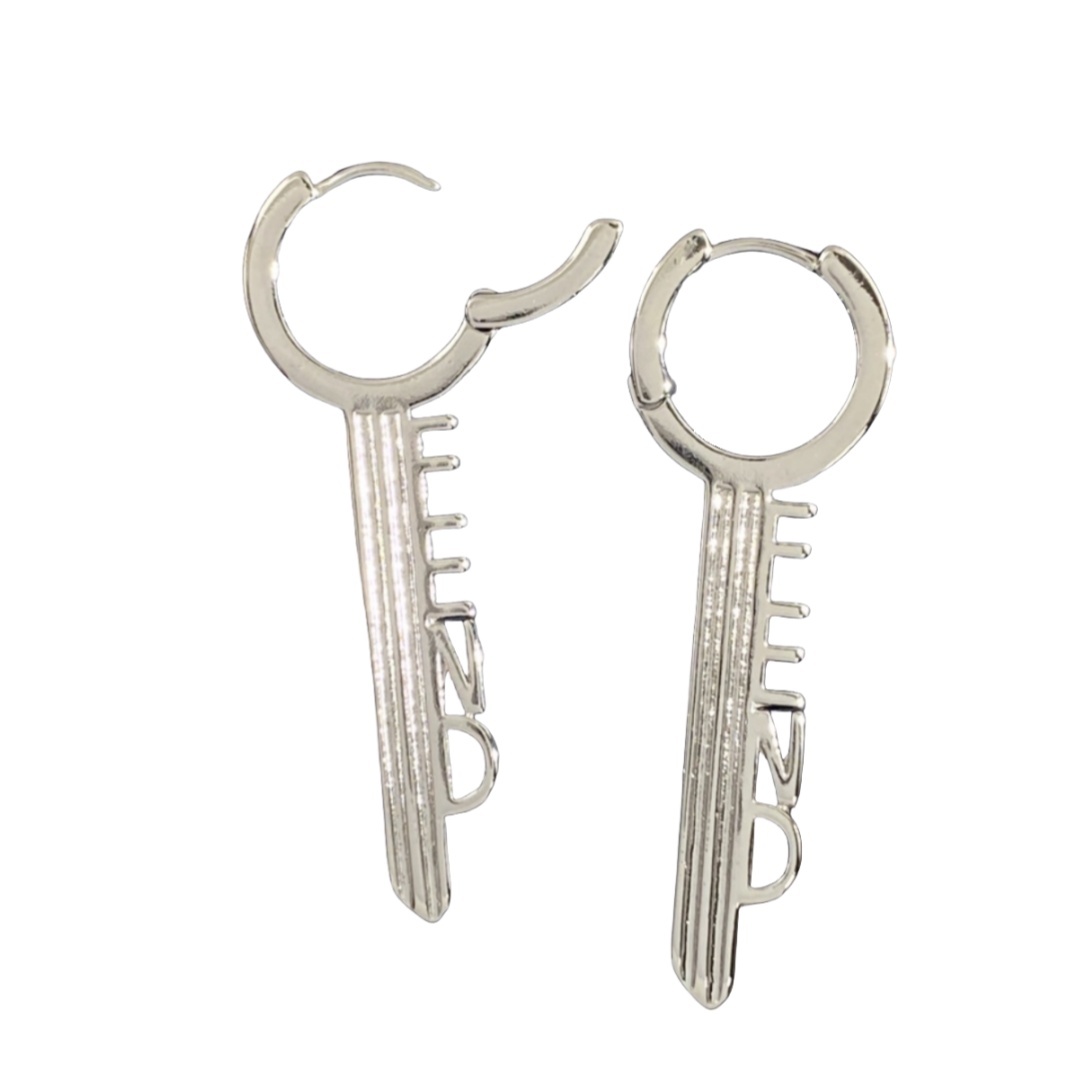 FDE020 Fendi Key earrings - ccjewelryacc