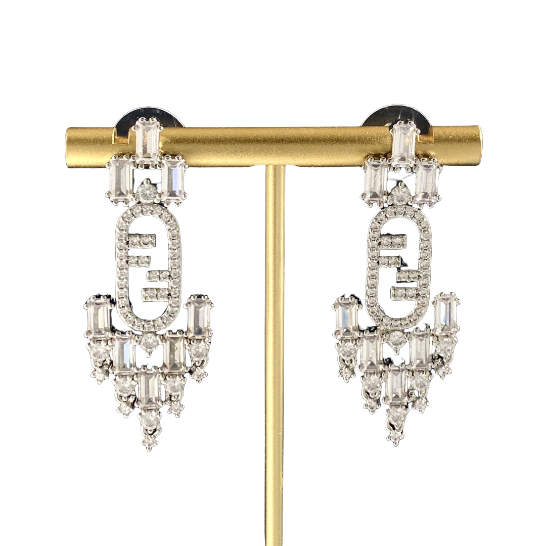 FDE089 Fendi tassels earrings - ccjewelryacc