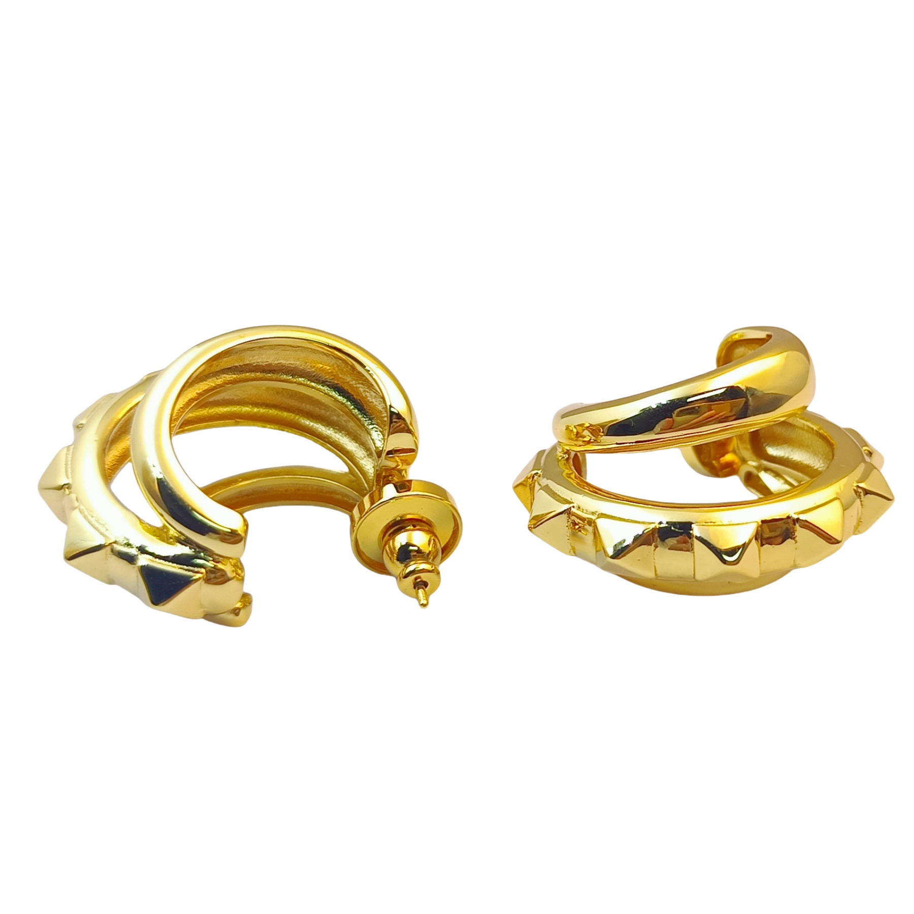 VTE123 V Rockstud earrings - ccjewelryacc