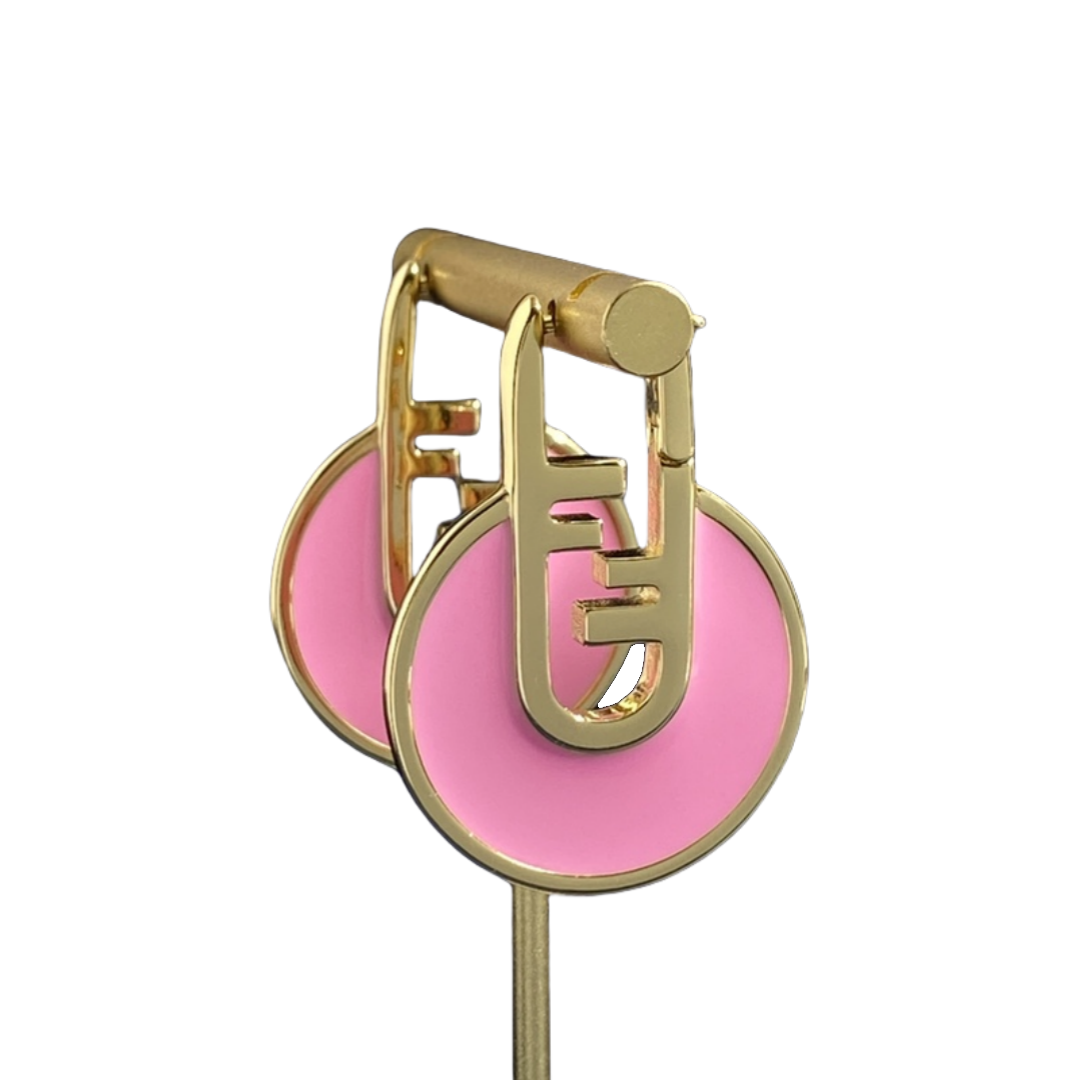 FDE024 Fendi O'lock Earrings - ccjewelryacc