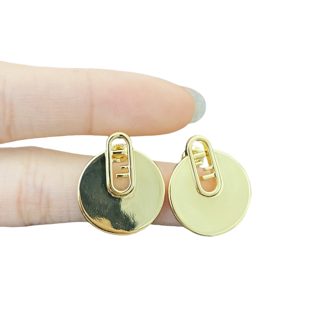 FDE073 Fendi O'Lock earrings - ccjewelryacc