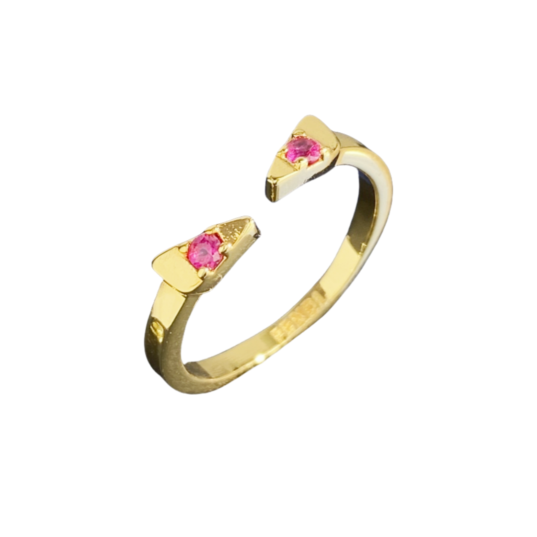 FDR011 Womens fendi ring - ccjewelryacc