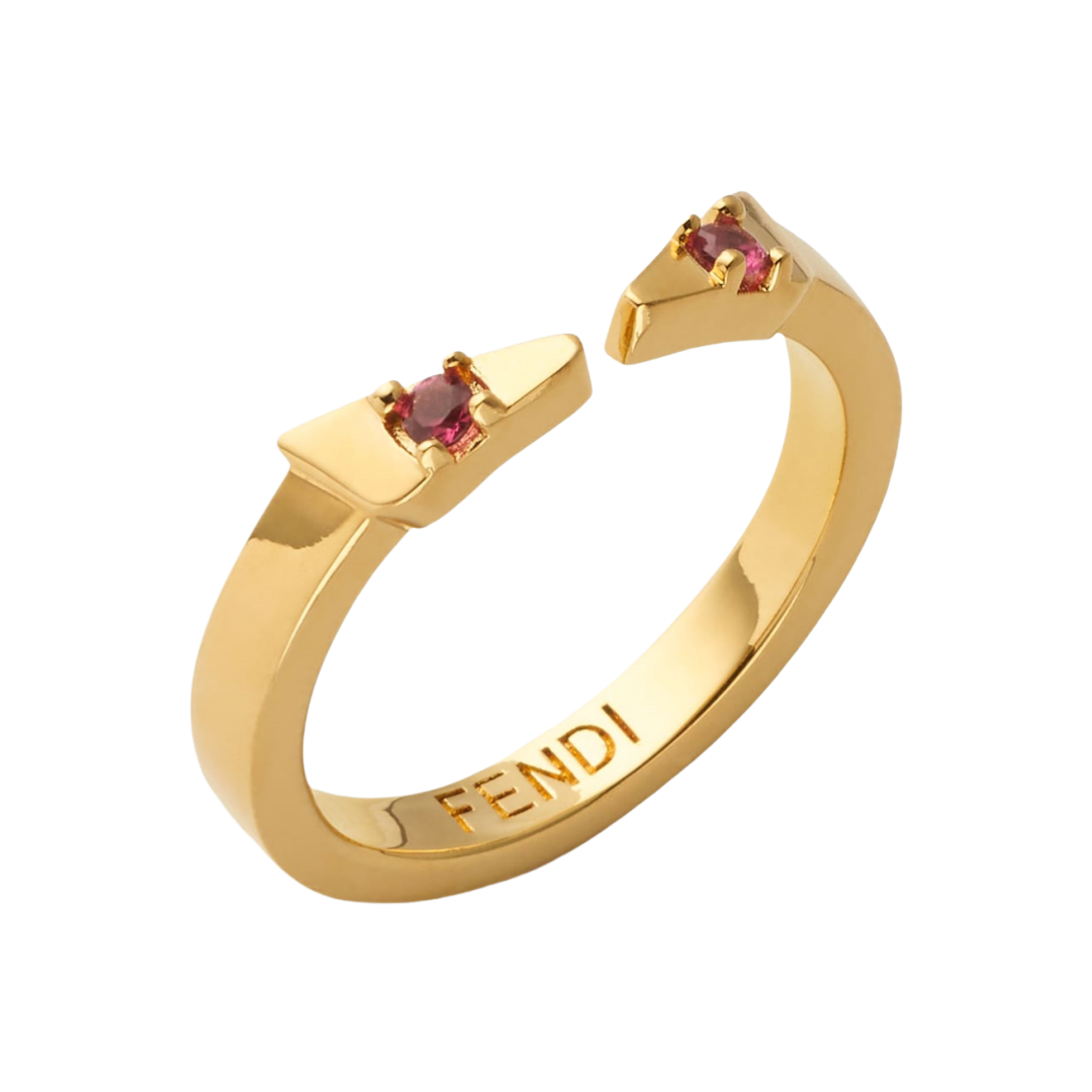 FDR011 Womens fendi ring - ccjewelryacc
