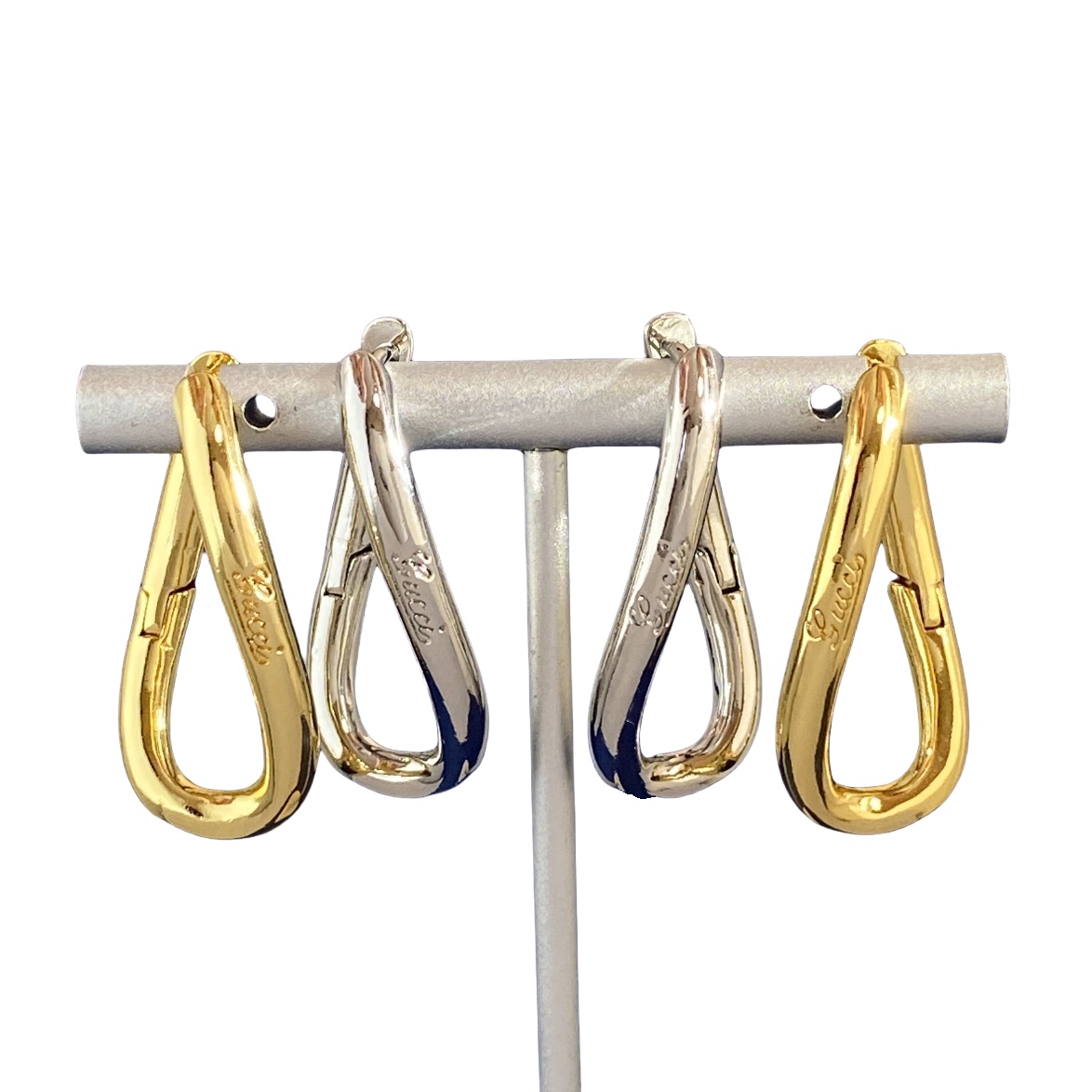 GGE128 Gucci hoop earrings for women - ccjewelryacc