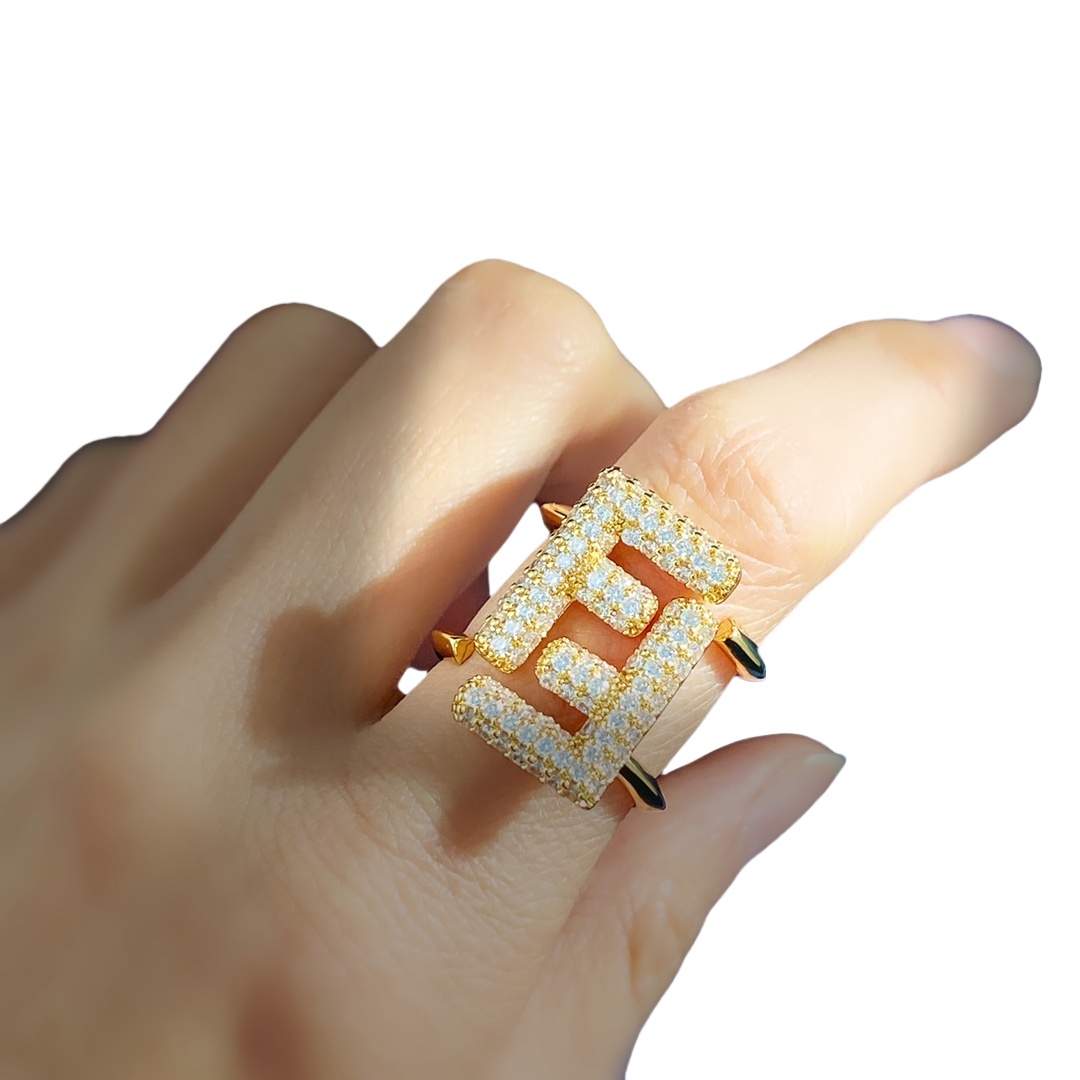 FDR001 Fendi ring womens - ccjewelryacc