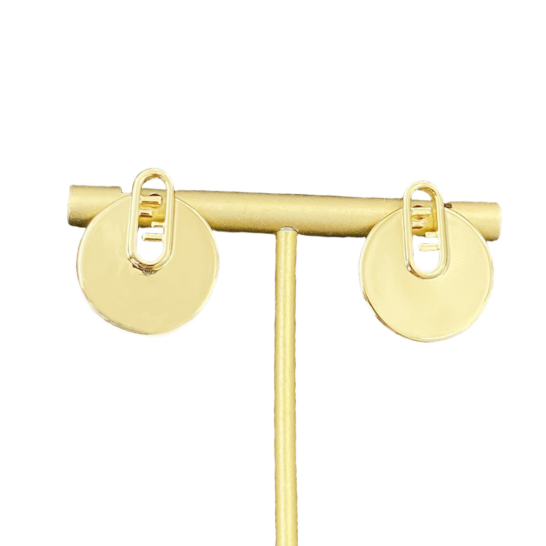 FDE073 Fendi O'Lock earrings - ccjewelryacc