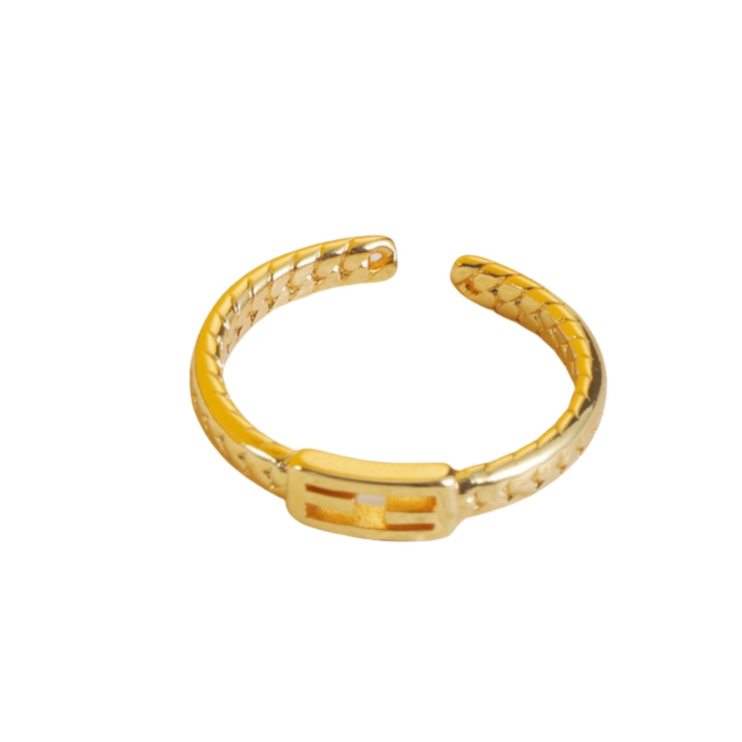 FDR025 fendi ring womens - ccjewelryacc