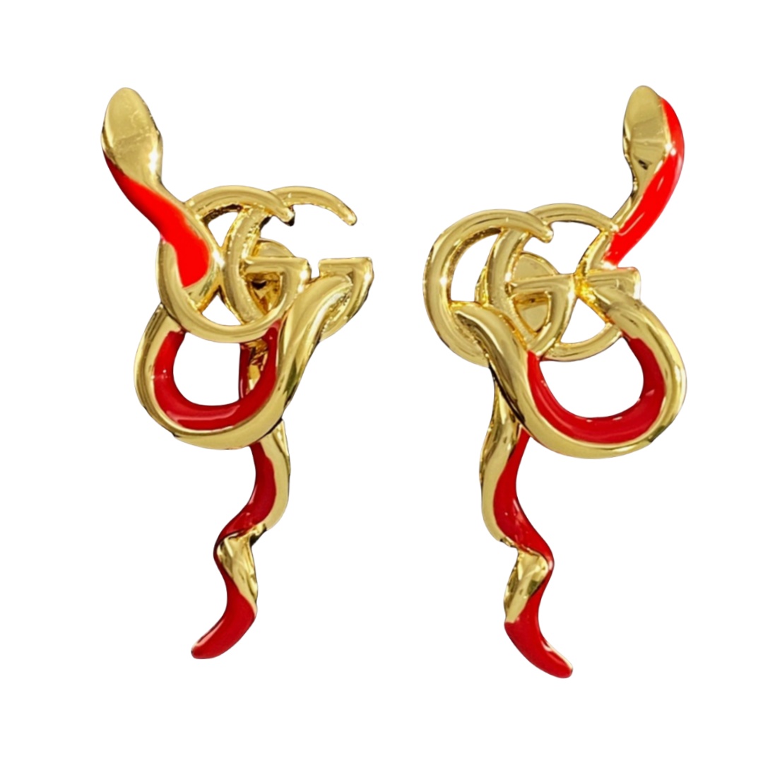 GGE126 Gucci snake earrings - ccjewelryacc