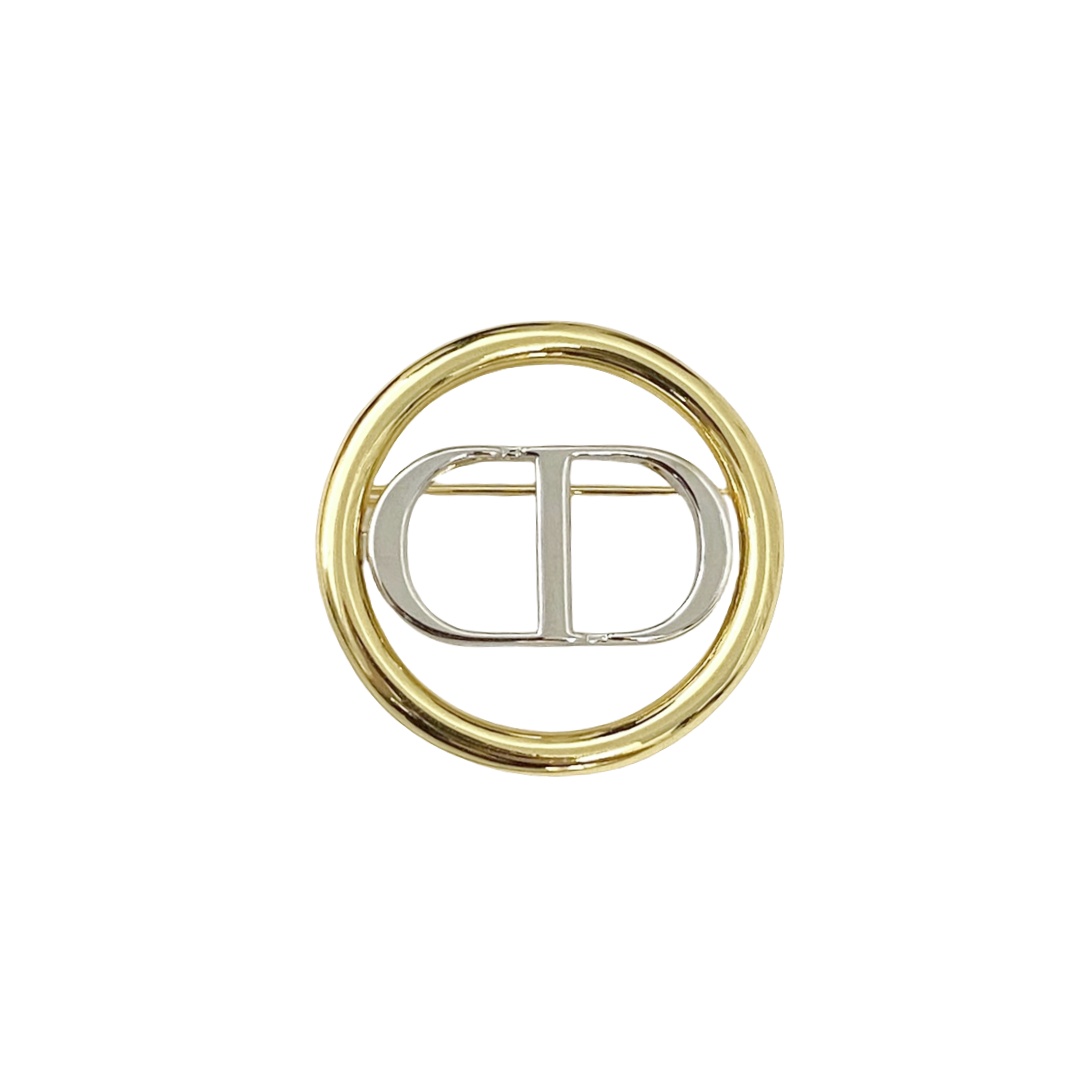 CDB042 Round CD Brooch pin - ccjewelryacc
