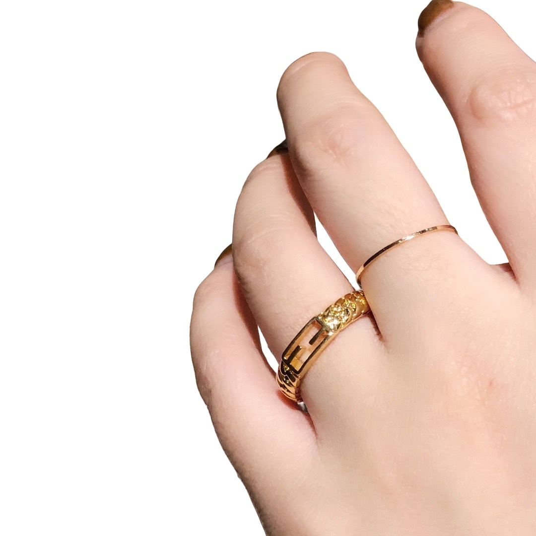 FDR025 fendi ring womens - ccjewelryacc