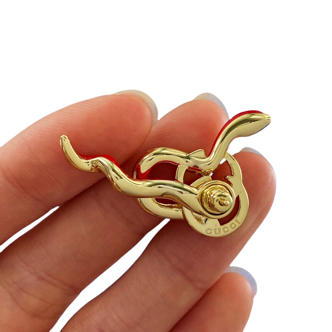 GGE126 Gucci snake earrings - ccjewelryacc