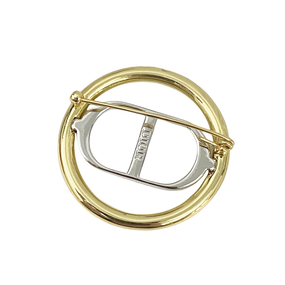 CDB042 Round CD Brooch pin - ccjewelryacc