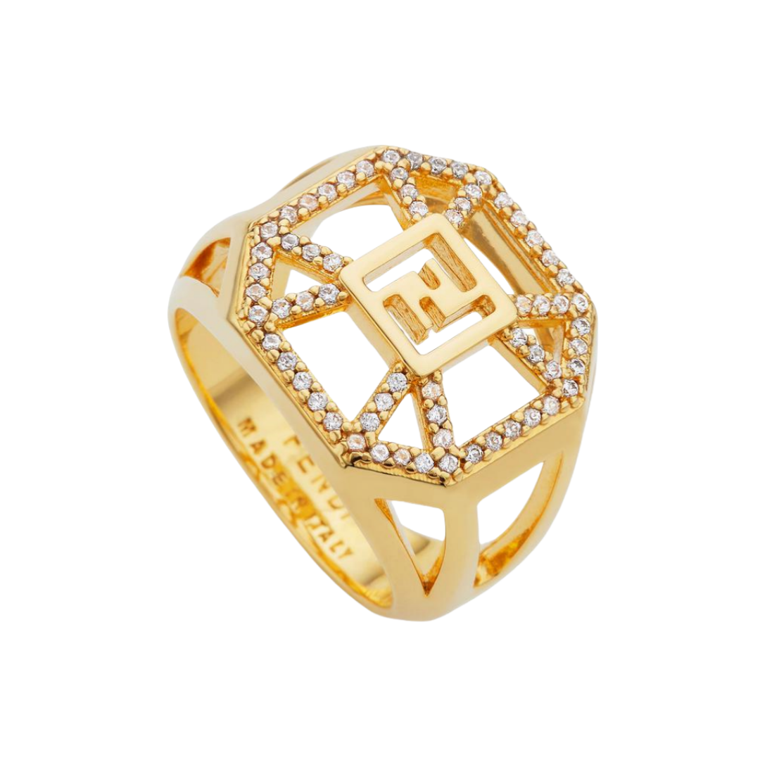 FDR003 Fendi Forever Fendi ring - ccjewelryacc