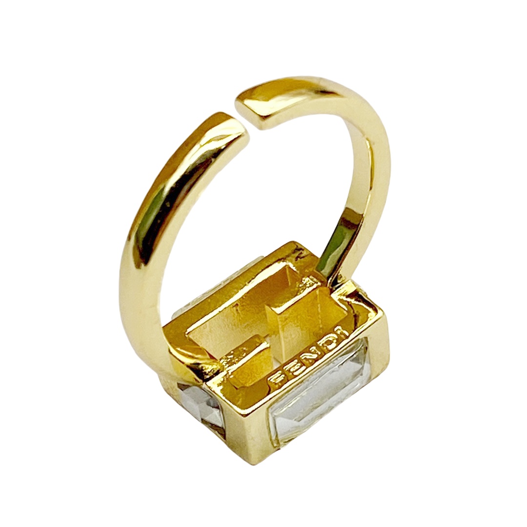 FDR015 Fendi FF ring - ccjewelryacc