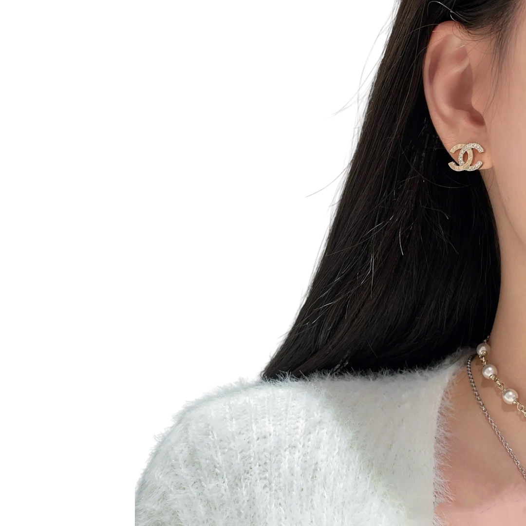CCE228 Chanel earrings cc - ccjewelryacc