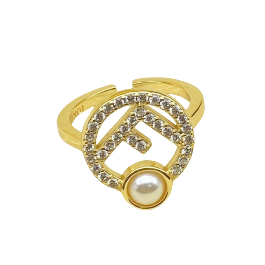 FDR018 F is fendi ring - ccjewelryacc