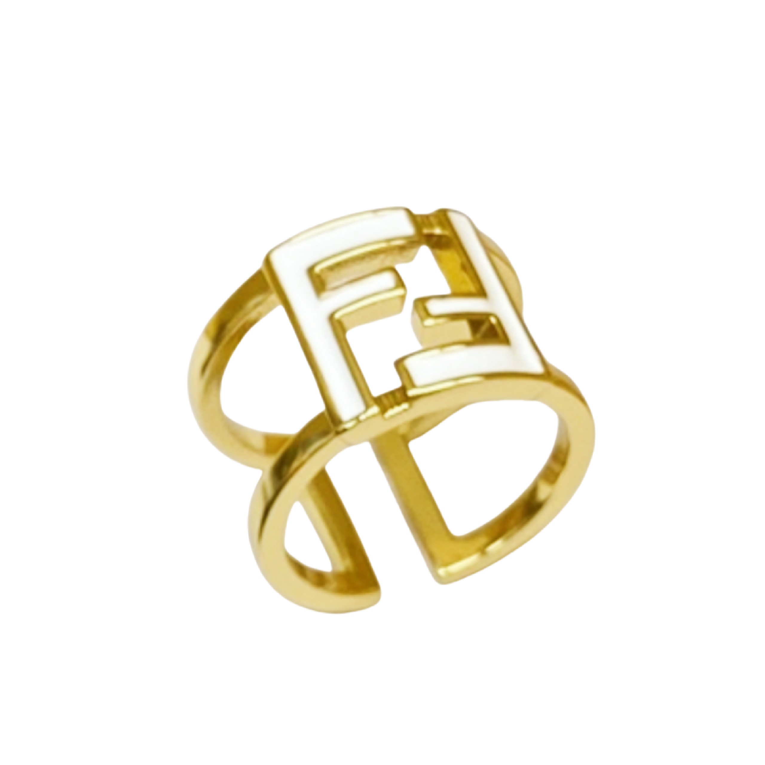 FDR016 Fendi mens ring - ccjewelryacc