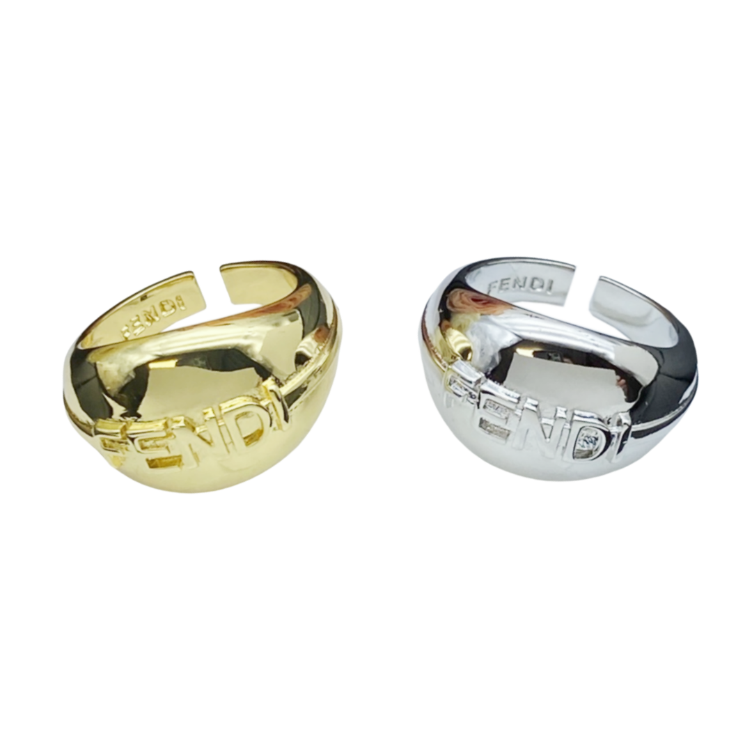 FDR006 FENDI Fendigraphy Ring - ccjewelryacc