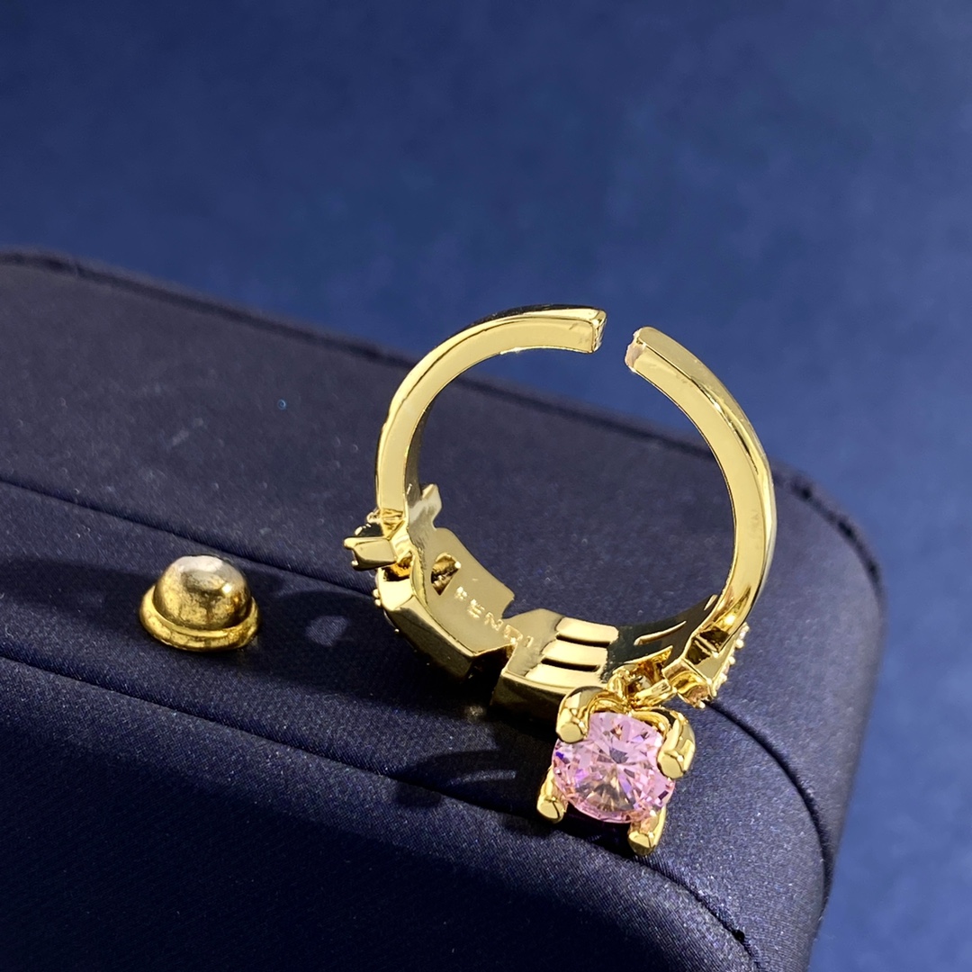 FDR008 fendi signature ring - ccjewelryacc