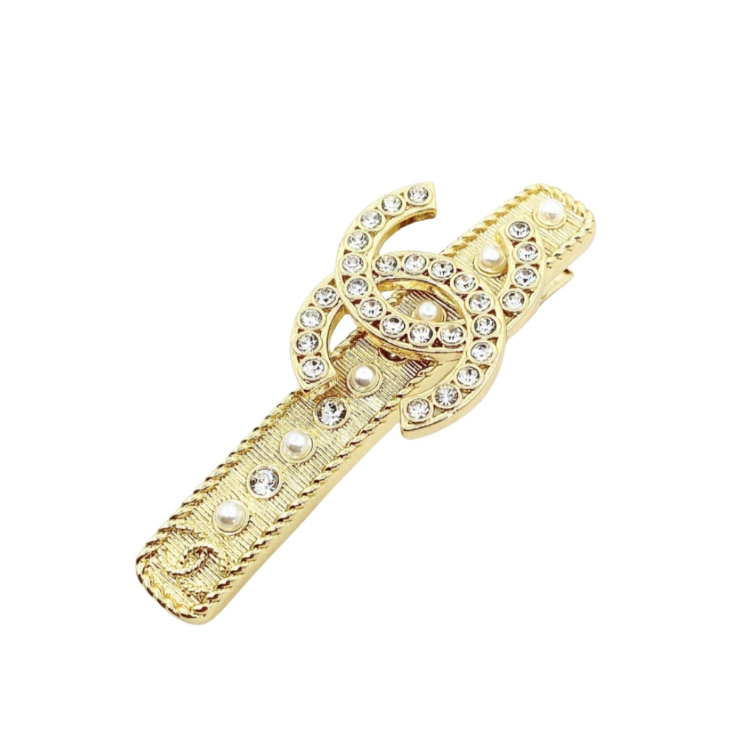 CCH018 Chanel barrette hair clip - ccjewelryacc