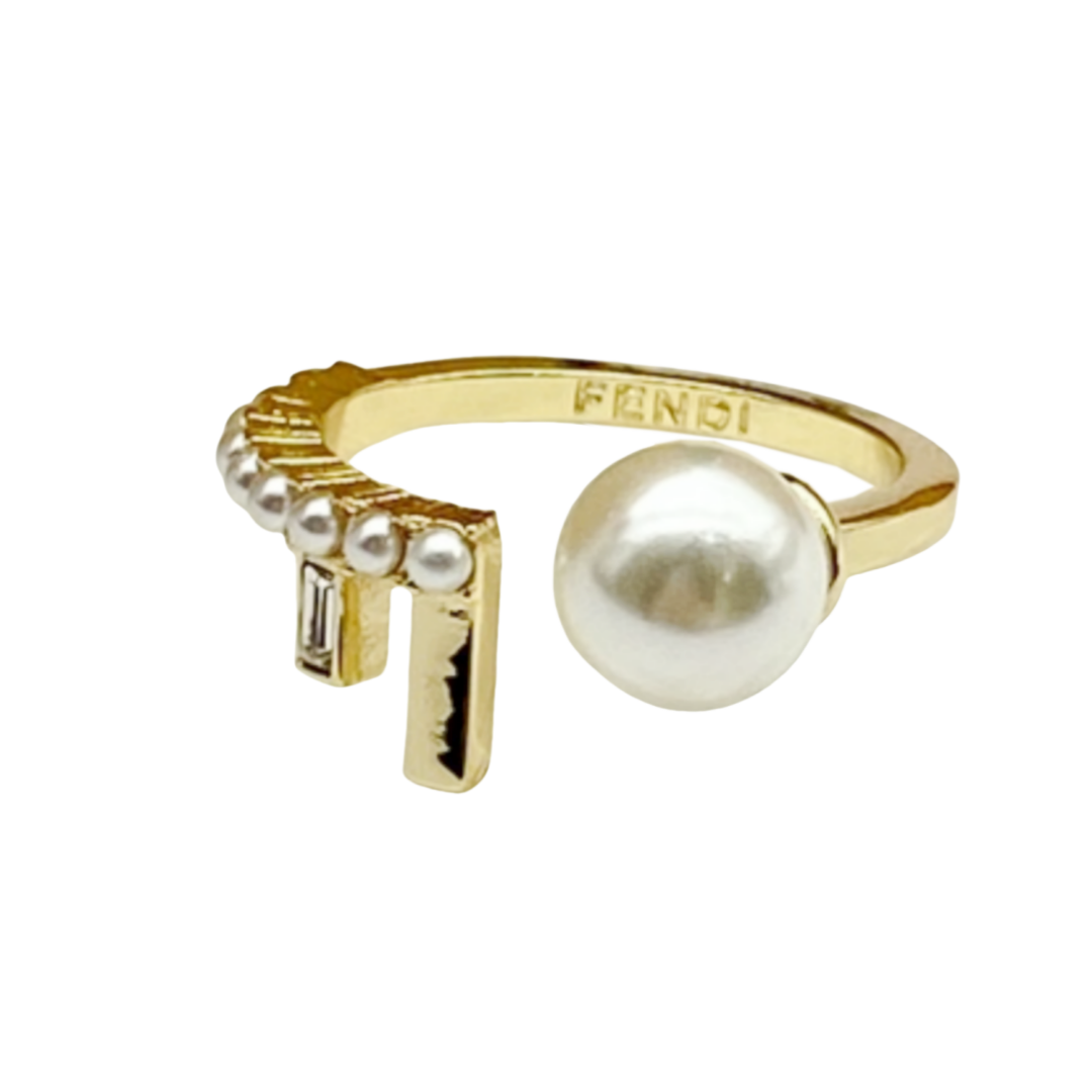 FDR019 Fendi FF ring - ccjewelryacc