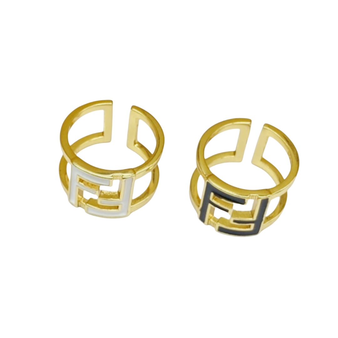 FDR016 Fendi mens ring - ccjewelryacc