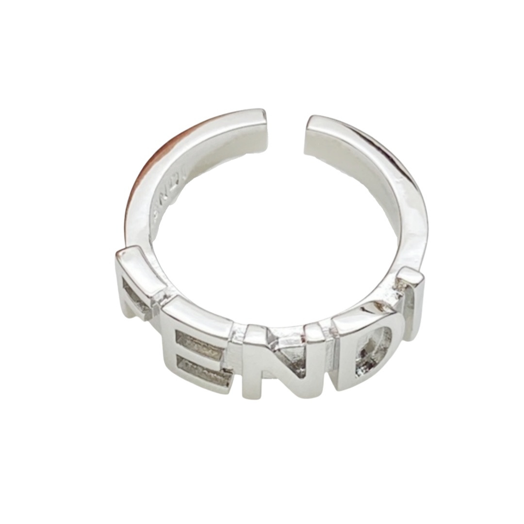 FDR004 fendi signature ring - ccjewelryacc