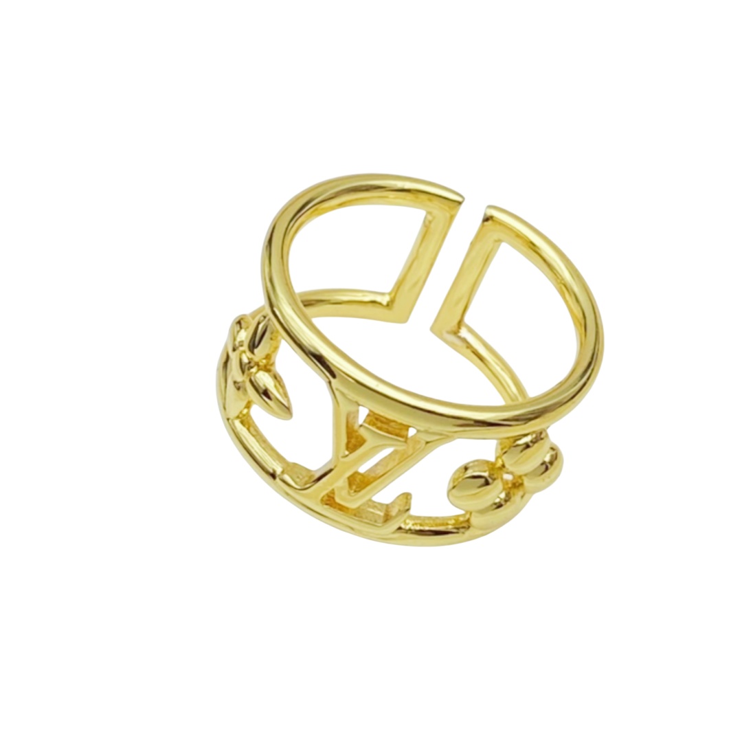LVR002 Louis vuitton nanogram Ring - ccjewelryacc