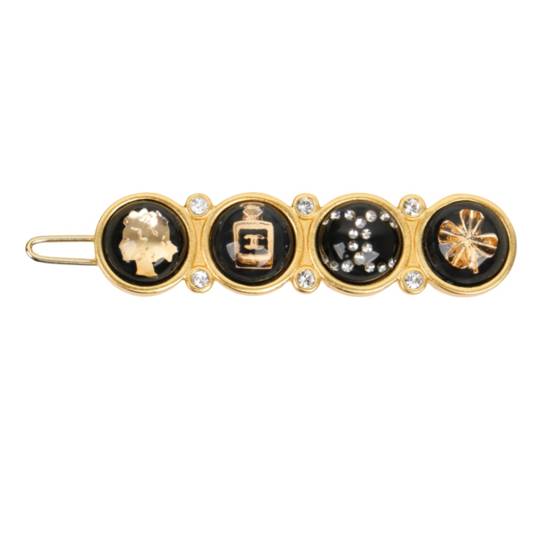 CCH046 vintage chanel hair clip - ccjewelryacc