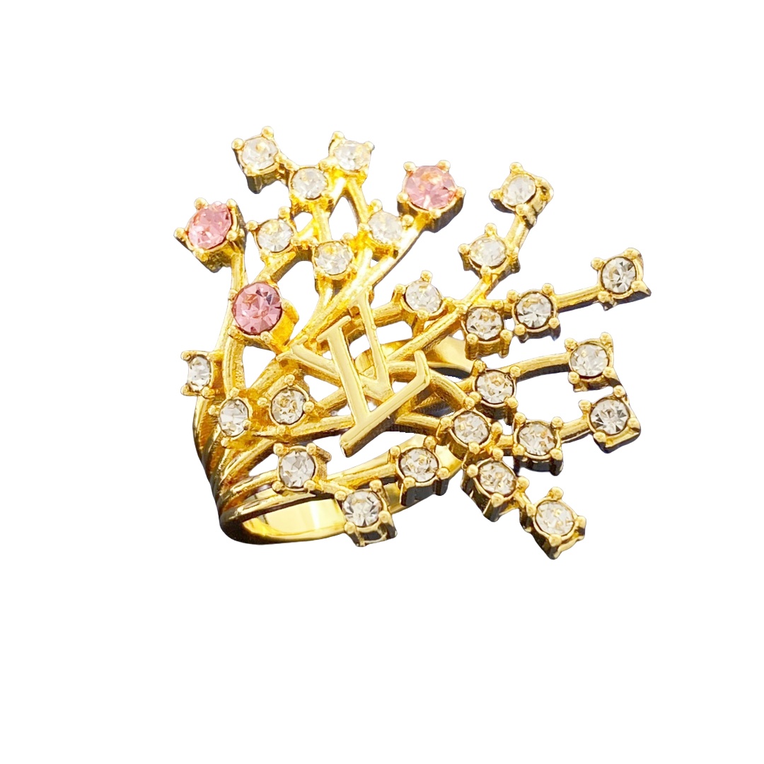 LVR010 Louis Vuitton Lv Corail Ring - ccjewelryacc