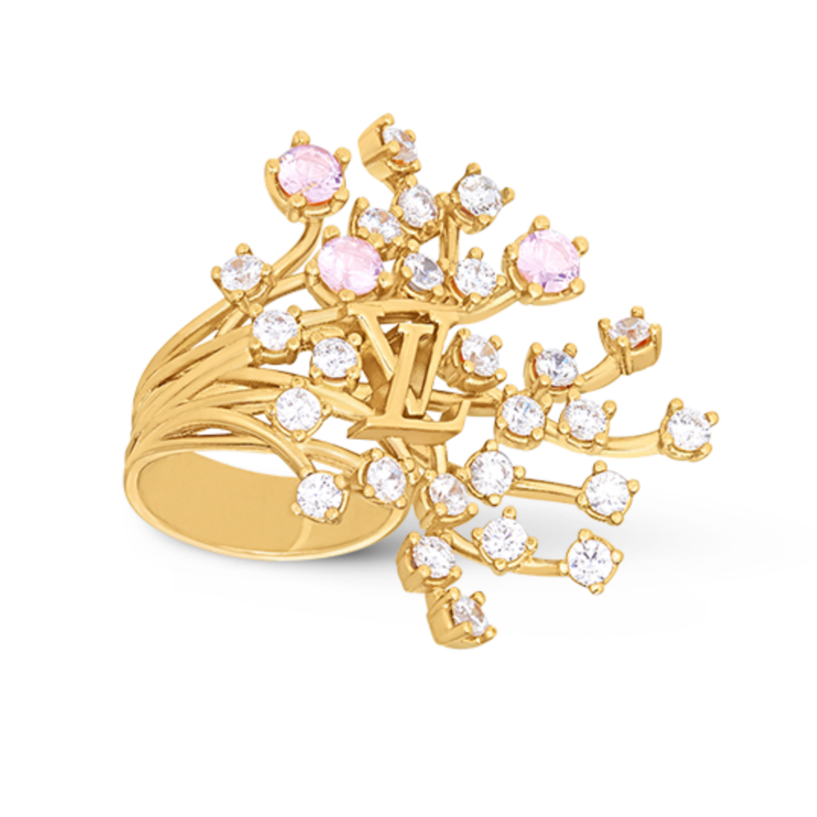 LVR010 Louis Vuitton Lv Corail Ring - ccjewelryacc