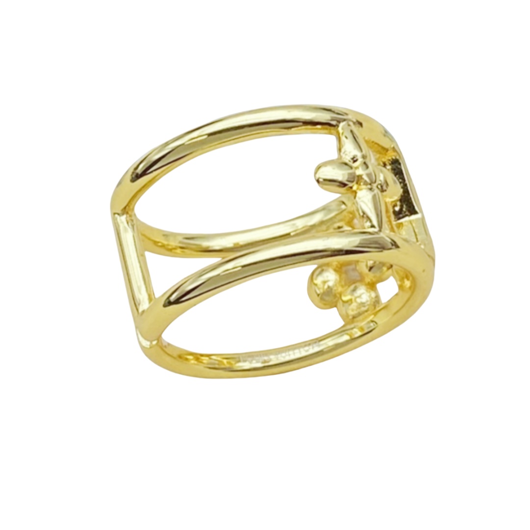 LVR002 Louis vuitton nanogram Ring - ccjewelryacc