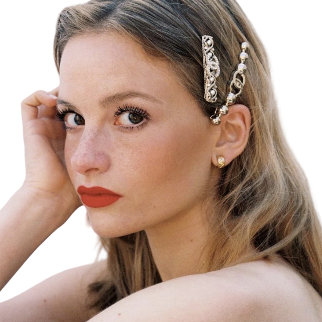 CCH059 chanel clip hair - ccjewelryacc