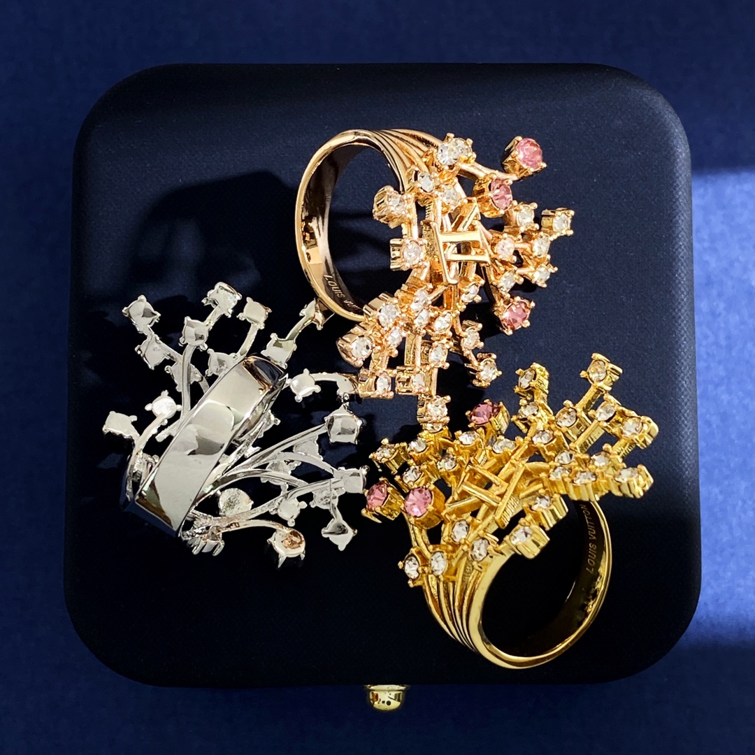 LVR010 Louis Vuitton Lv Corail Ring - ccjewelryacc