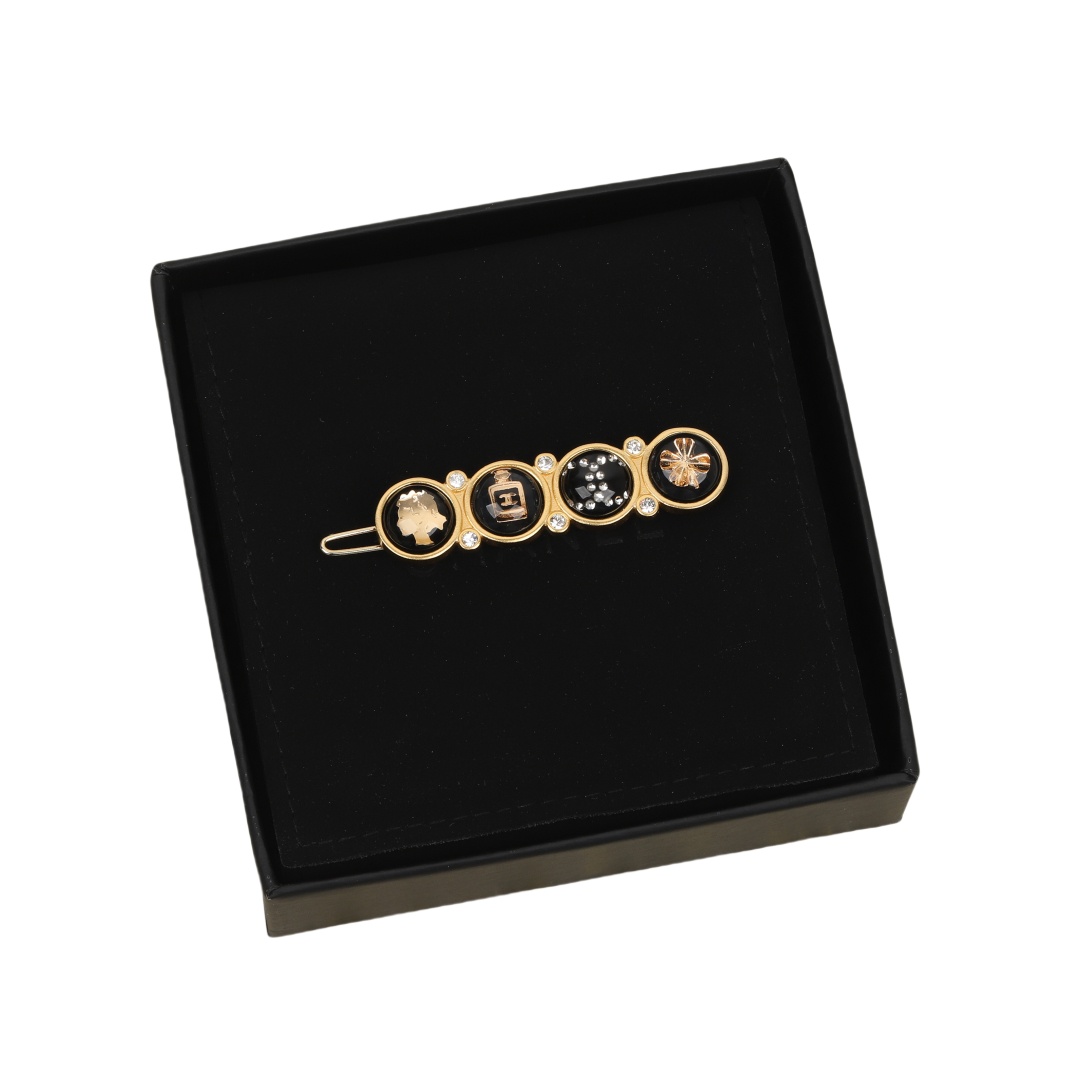 CCH046 vintage chanel hair clip - ccjewelryacc